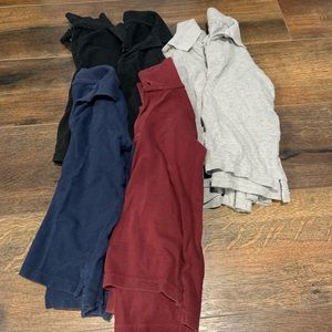 Boys long sleeve uniform tops